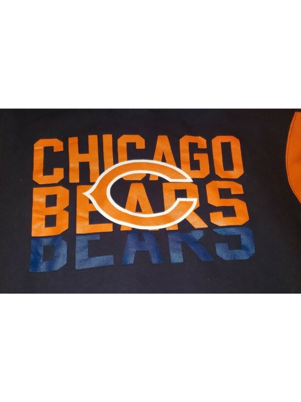 CHICAGO BEARS hoodie Sweatshirt Youth LARGE 10/12 B5